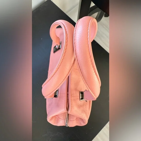 CHANEL Coco Mark Chocolate Bar Logo Caviar Skin Handbag - Picture 4 of 13